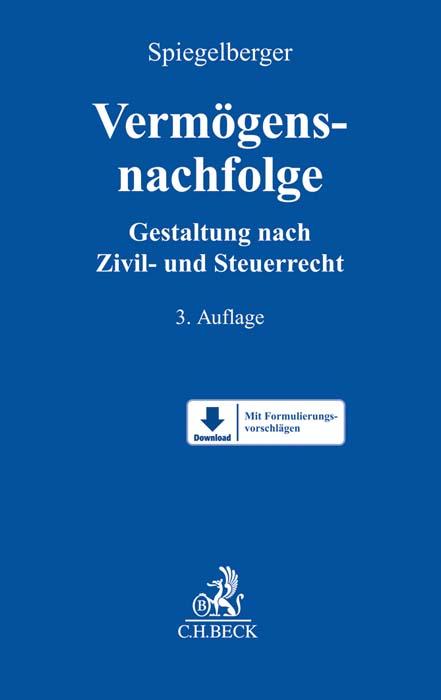 Vorderes Coverbild Vermögensnachfolge