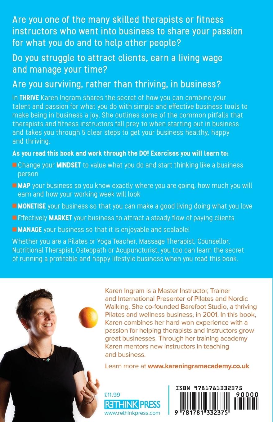 Rückseitencover Thrive Don't Just Survive