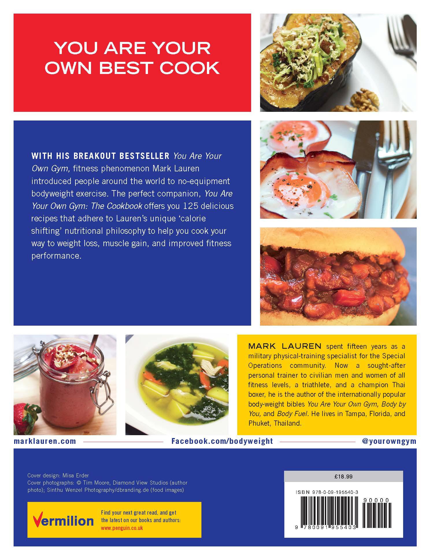 Rückseitencover You are Your Own Gym Cookbook