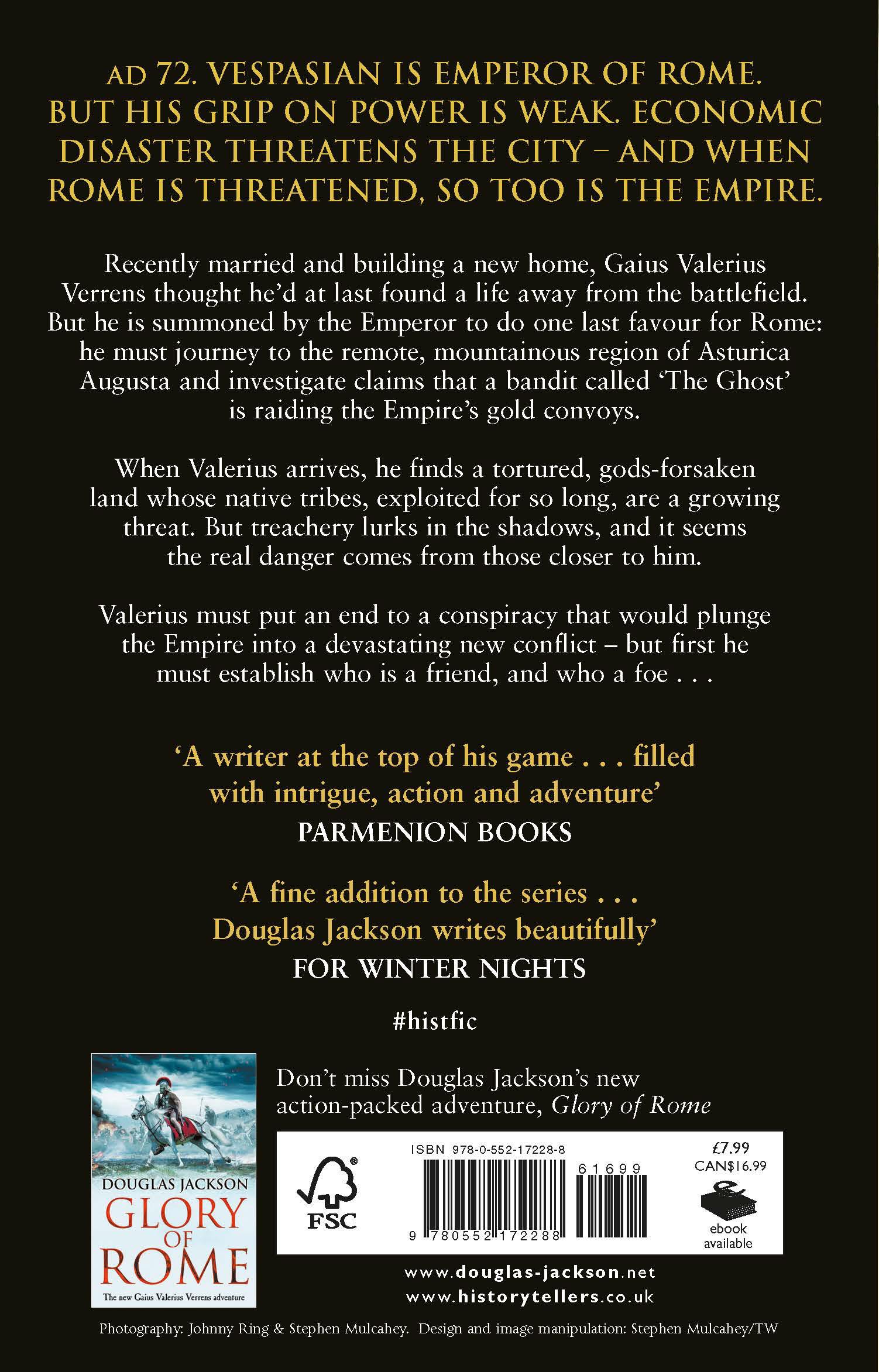 Rückseitencover Saviour of Rome