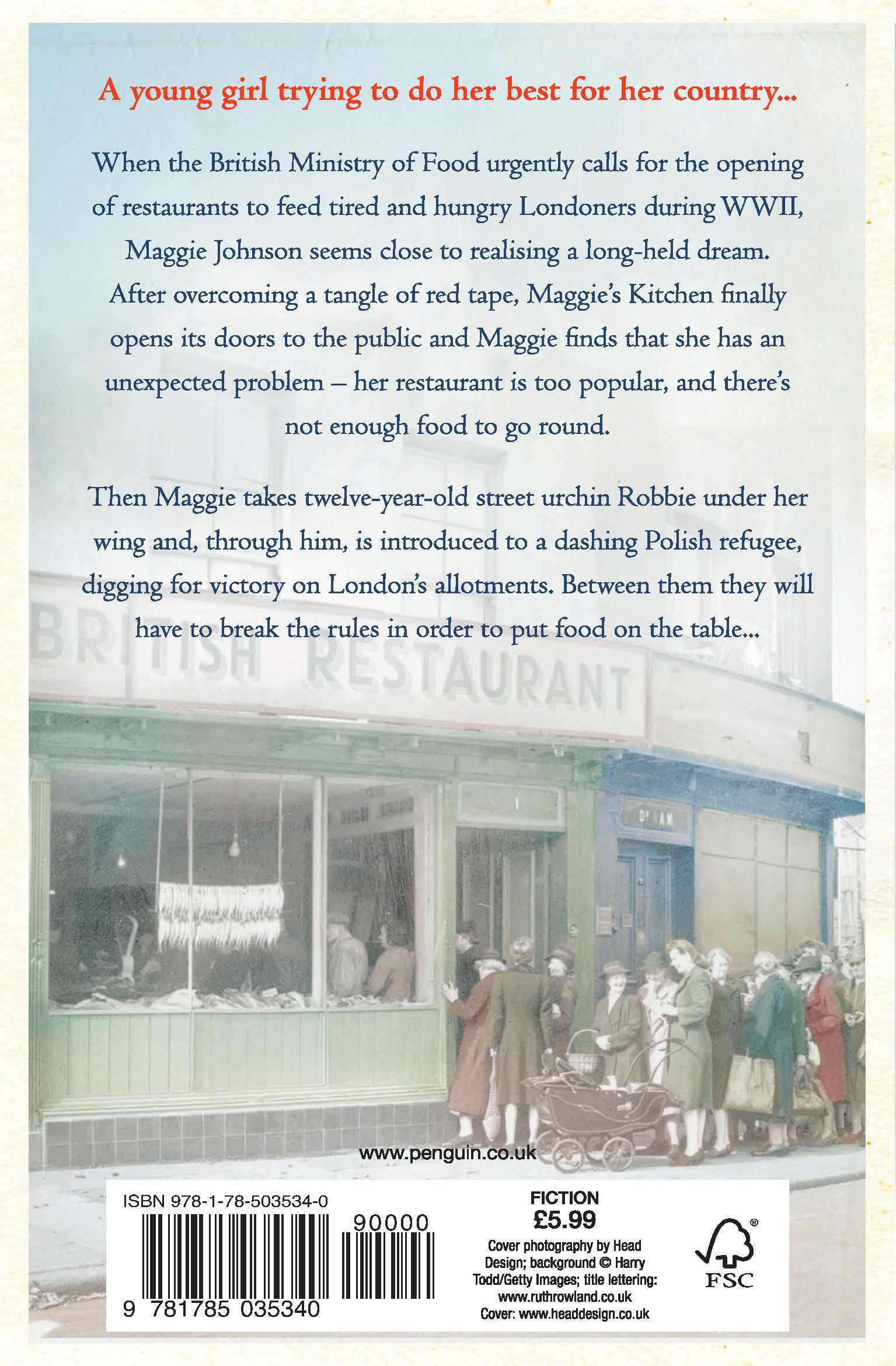 Rückseitencover Maggies Kitchen