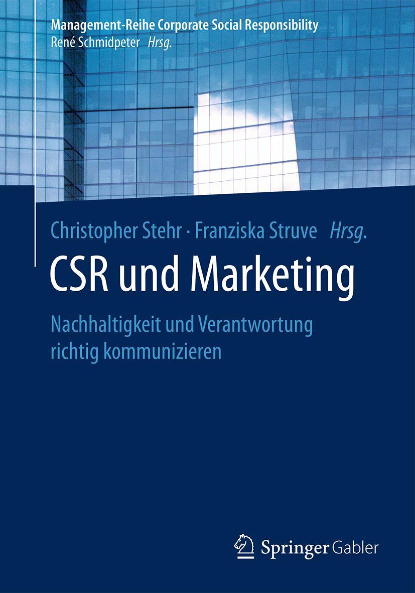 Vorderes Coverbild CSR und Marketing