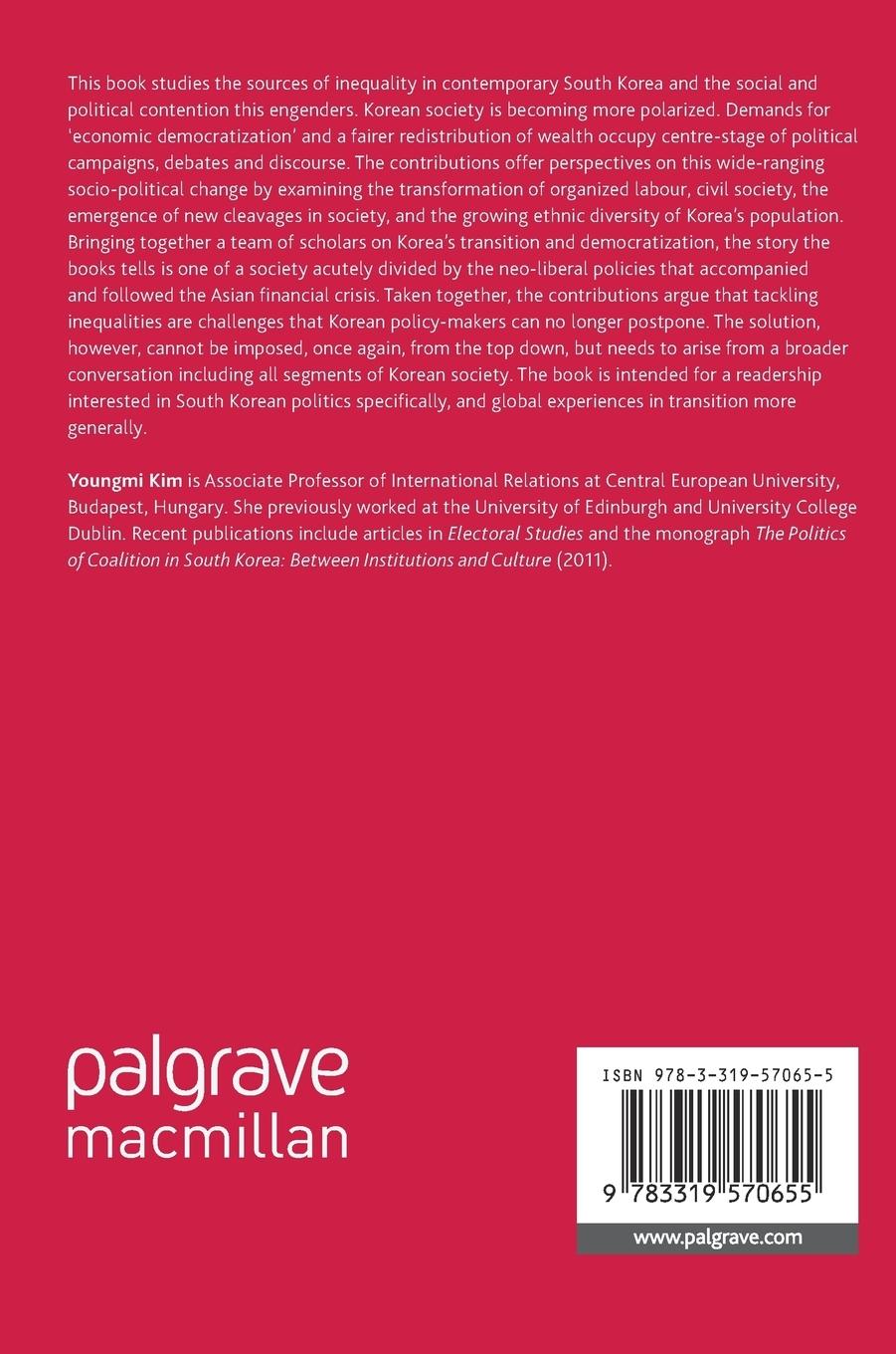 Rückseitencover Korea's Quest for Economic Democratization