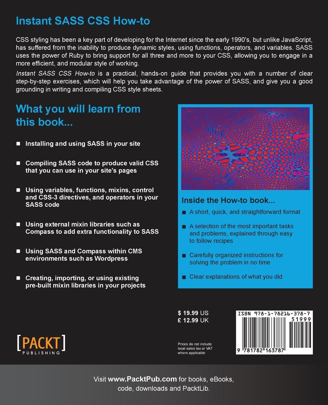 Rückseitencover Instant SASS CSS How-to