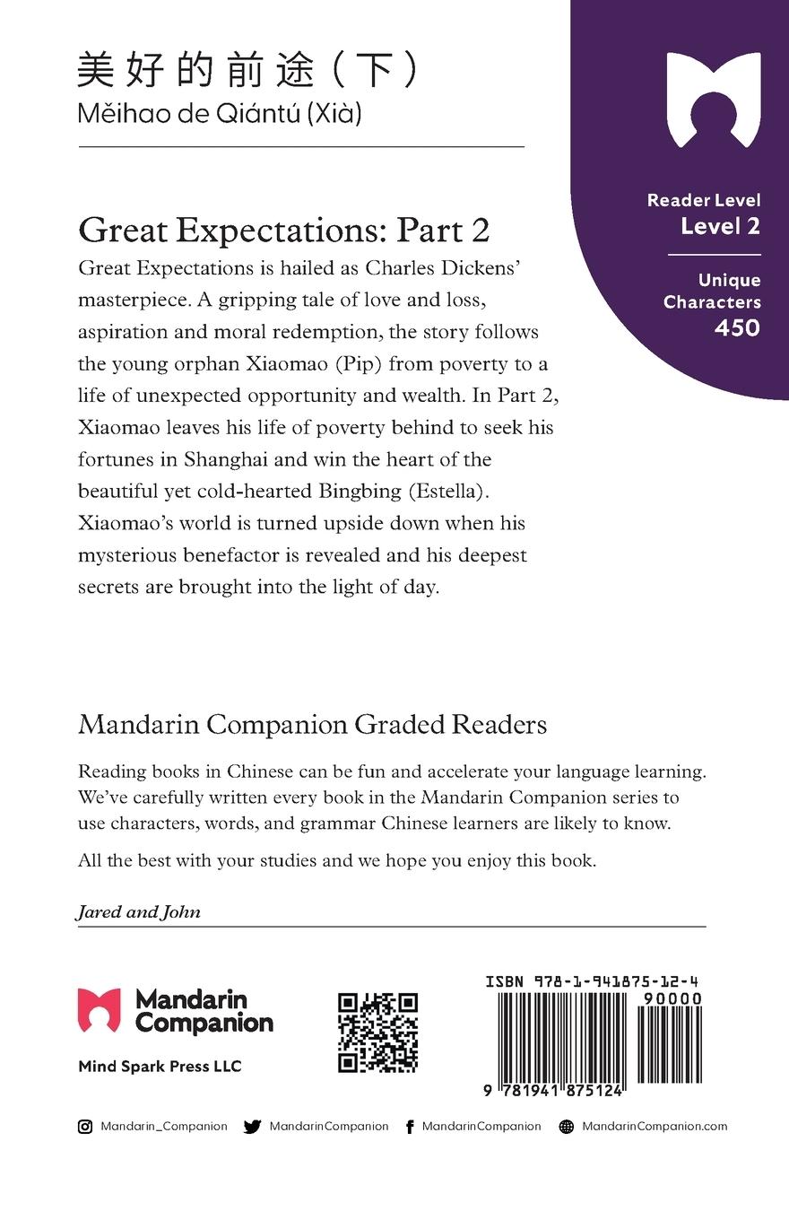 Rückseitencover Great Expectations