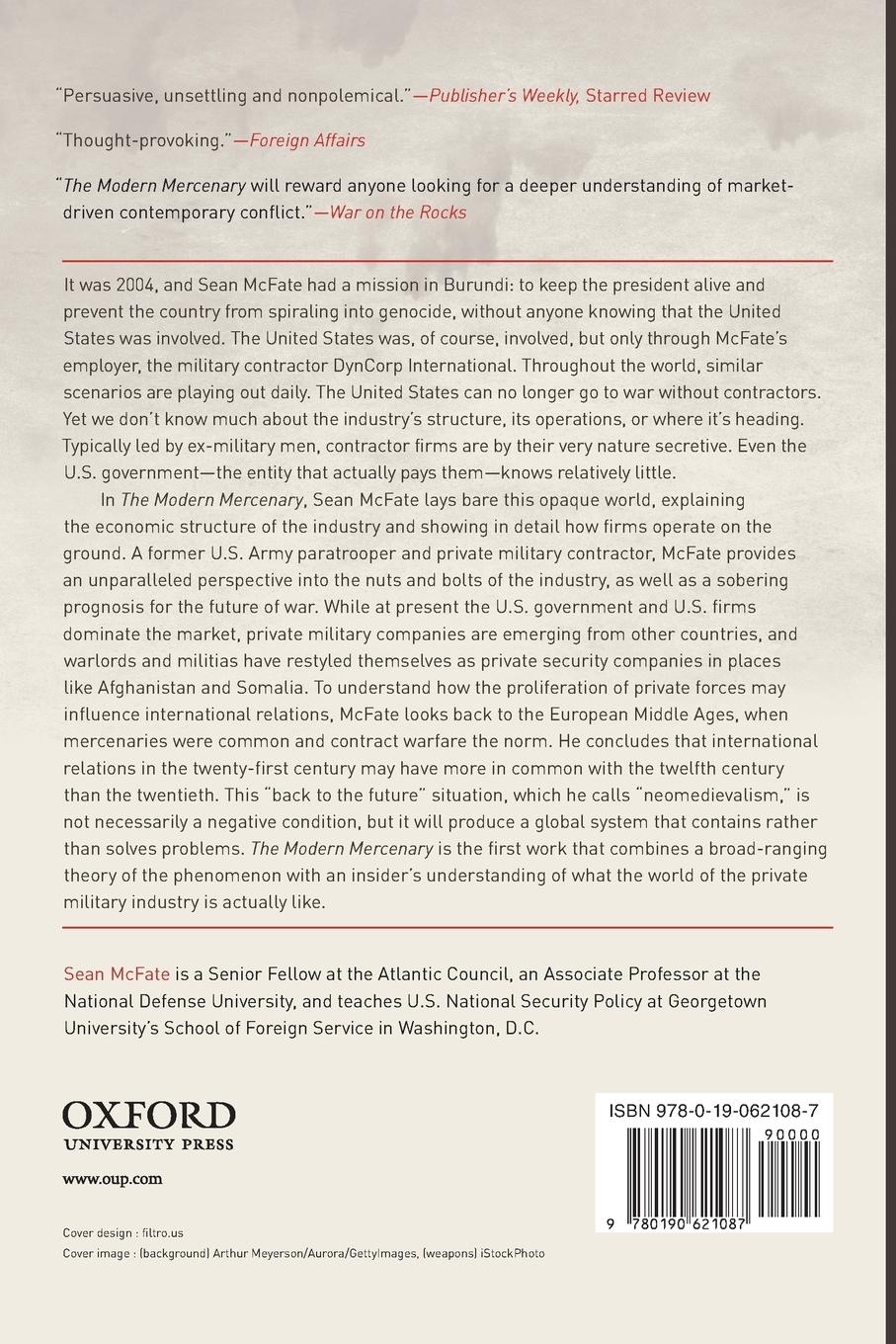 Rückseitencover MODERN MERCENARY P