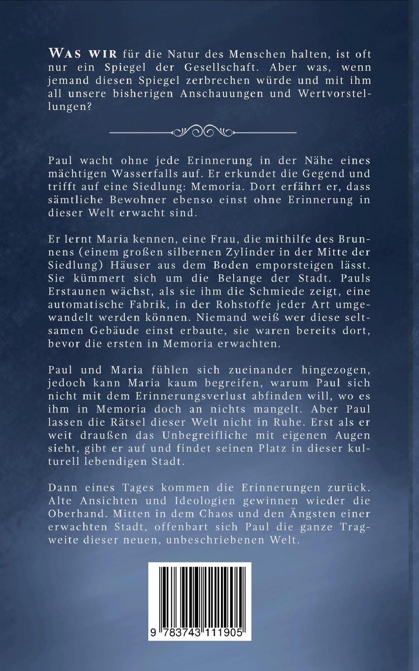 Rückseitencover Die unbeschriebene Welt