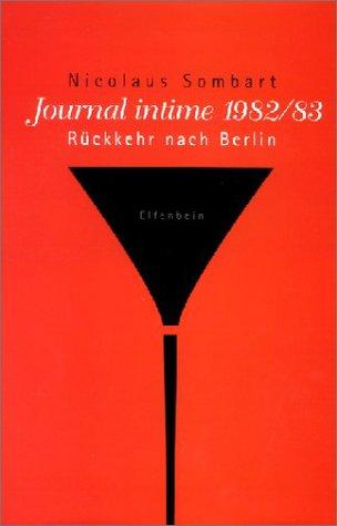 Vorderes Coverbild Journal Intime 1982/83