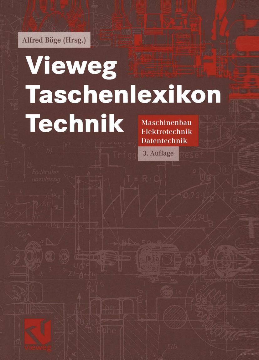 Vorderes Coverbild Vieweg Taschenlexikon Technik