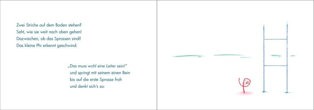 Beispielinhalt (Bild) Ein kleines Phi sucht die größte Zahl