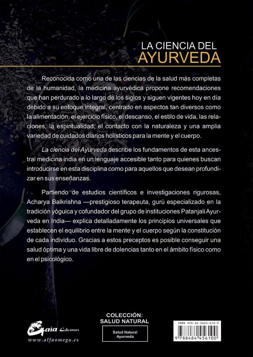 Vorderes Coverbild La ciencia del ayurveda : guía completa de la medicina india tradicional