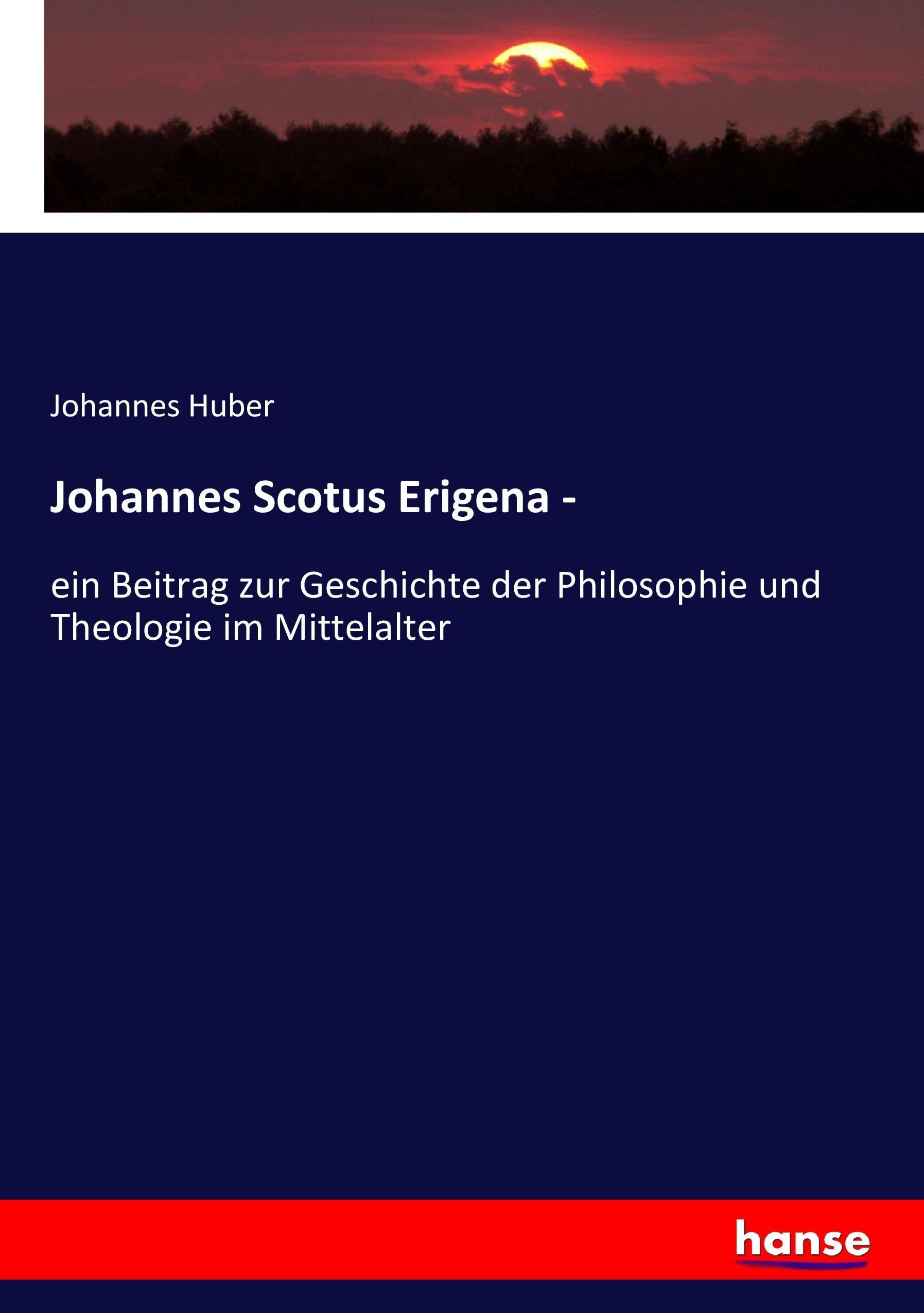 Vorderes Coverbild Johannes Scotus Erigena -
