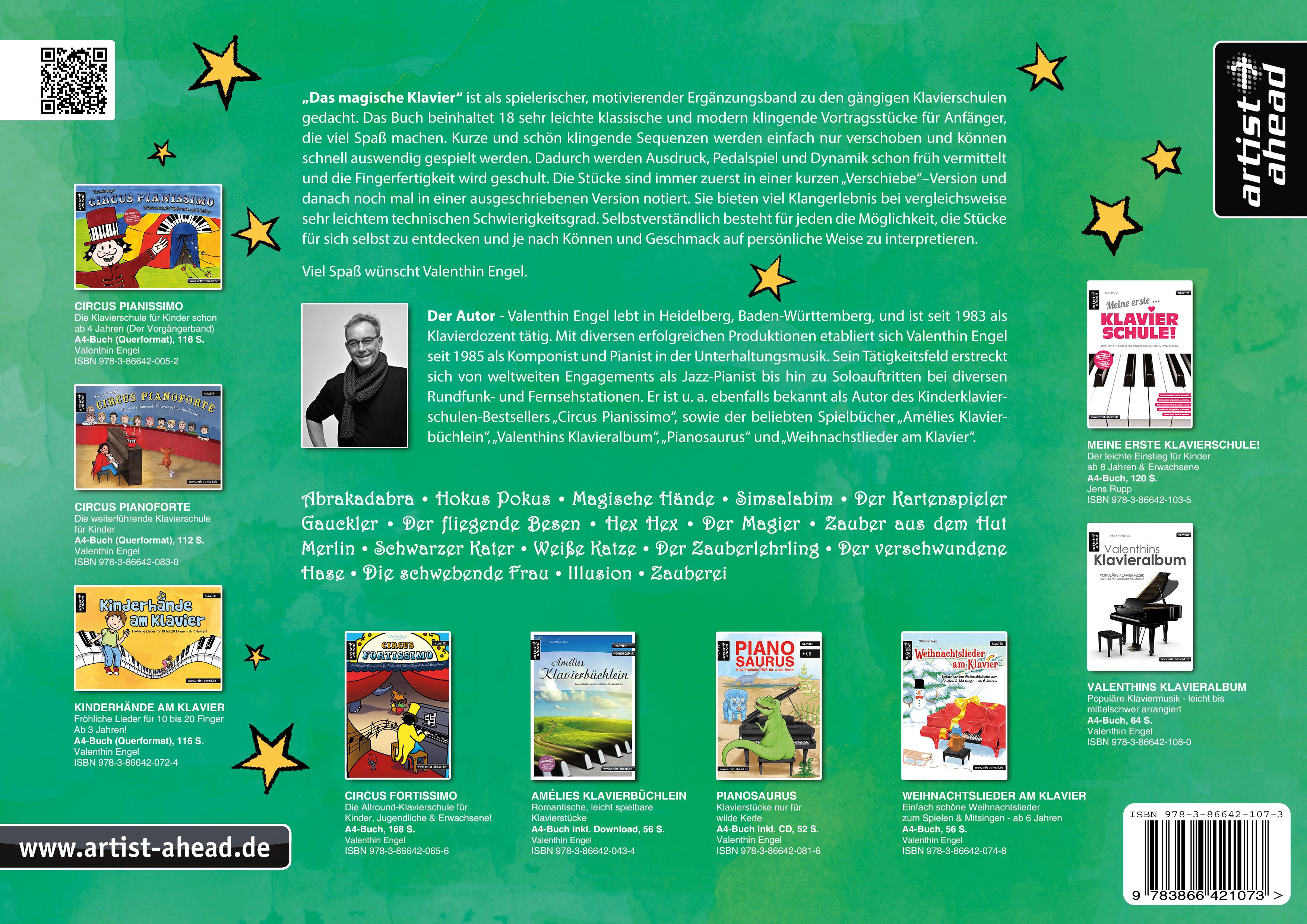 Rückseitencover Das magische Klavier