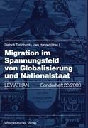 Vorderes Coverbild Migration im Spannungsfeld von Globalisierung und Nationalstaat