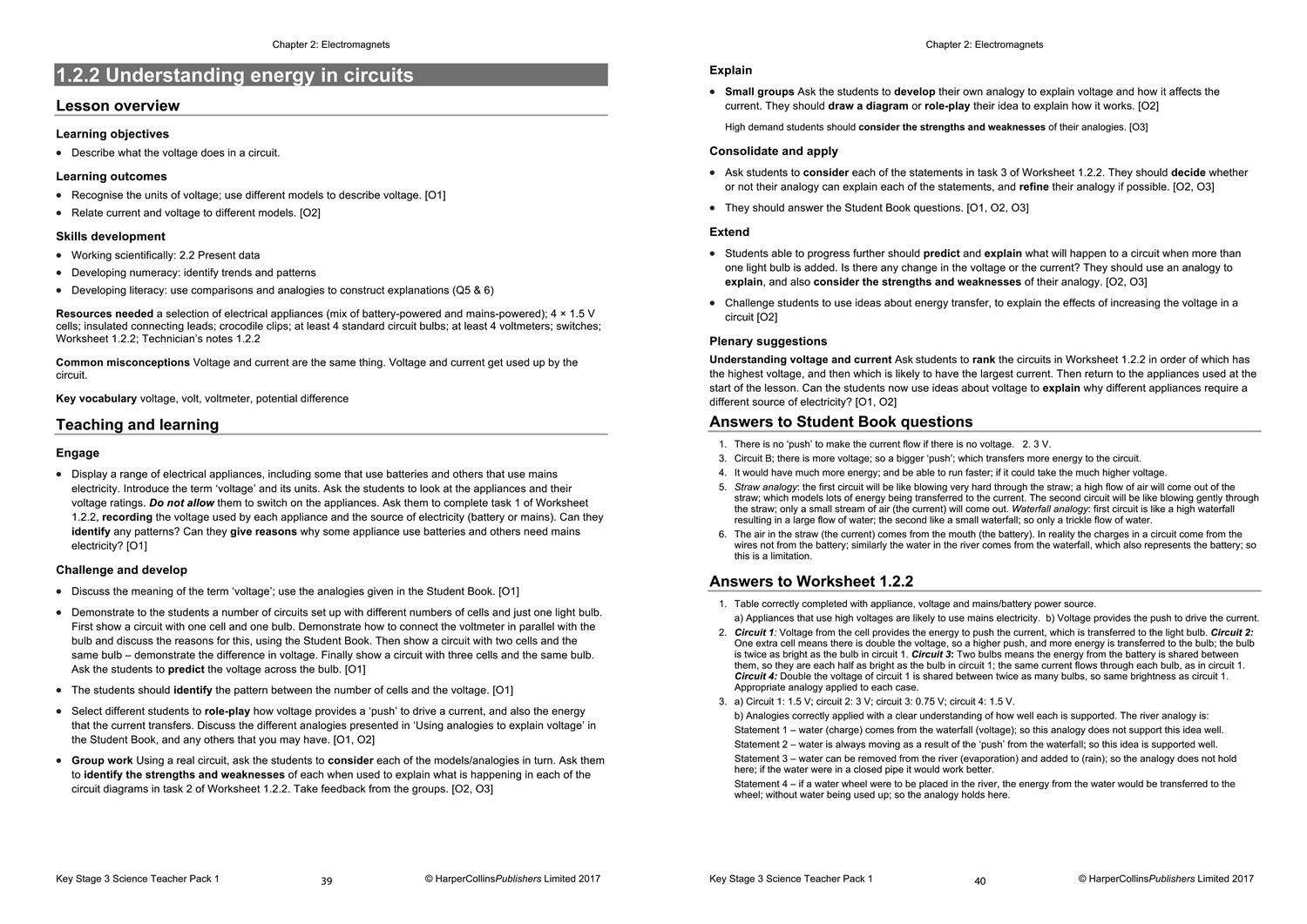 Beispielinhalt (Bild) Aqa Ks3 Science - Aqa Ks3 Science Teacher Guide Part 1