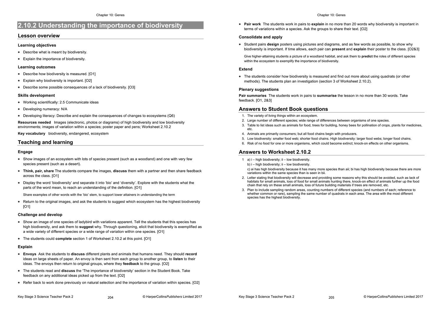 Beispielinhalt (Bild) Aqa Ks3 Science - Aqa Ks3 Science Teacher Guide Part 2