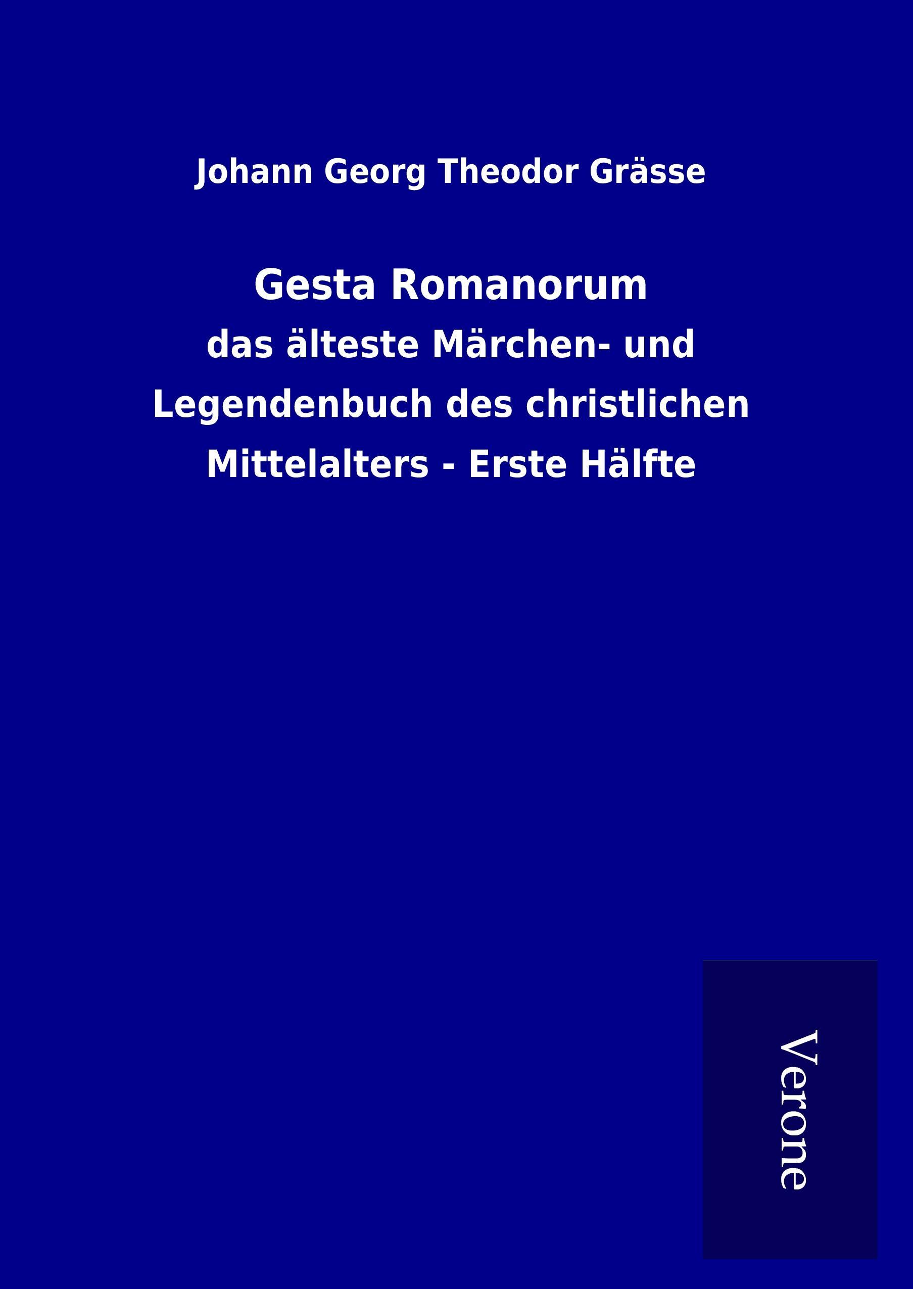 Vorderes Coverbild Gesta Romanorum