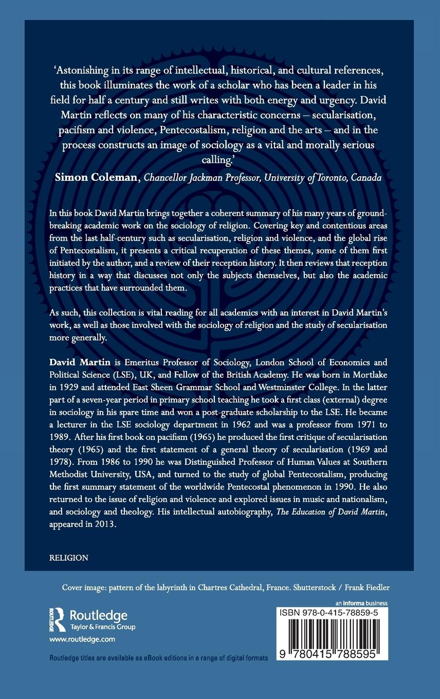 Rückseitencover Secularisation, Pentecostalism and Violence