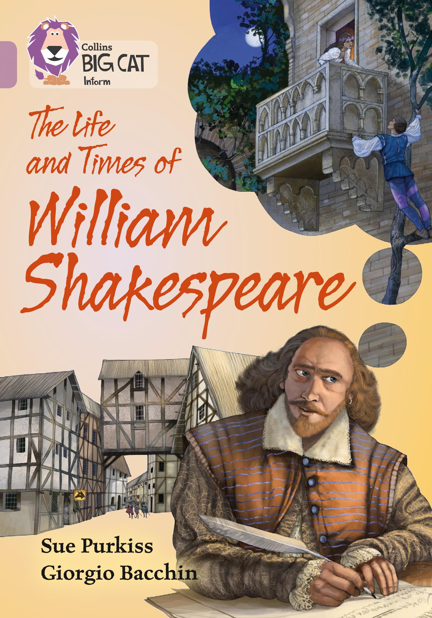 Vorderes Coverbild Collins Big Cat - The Life and Times of William Shakespeare