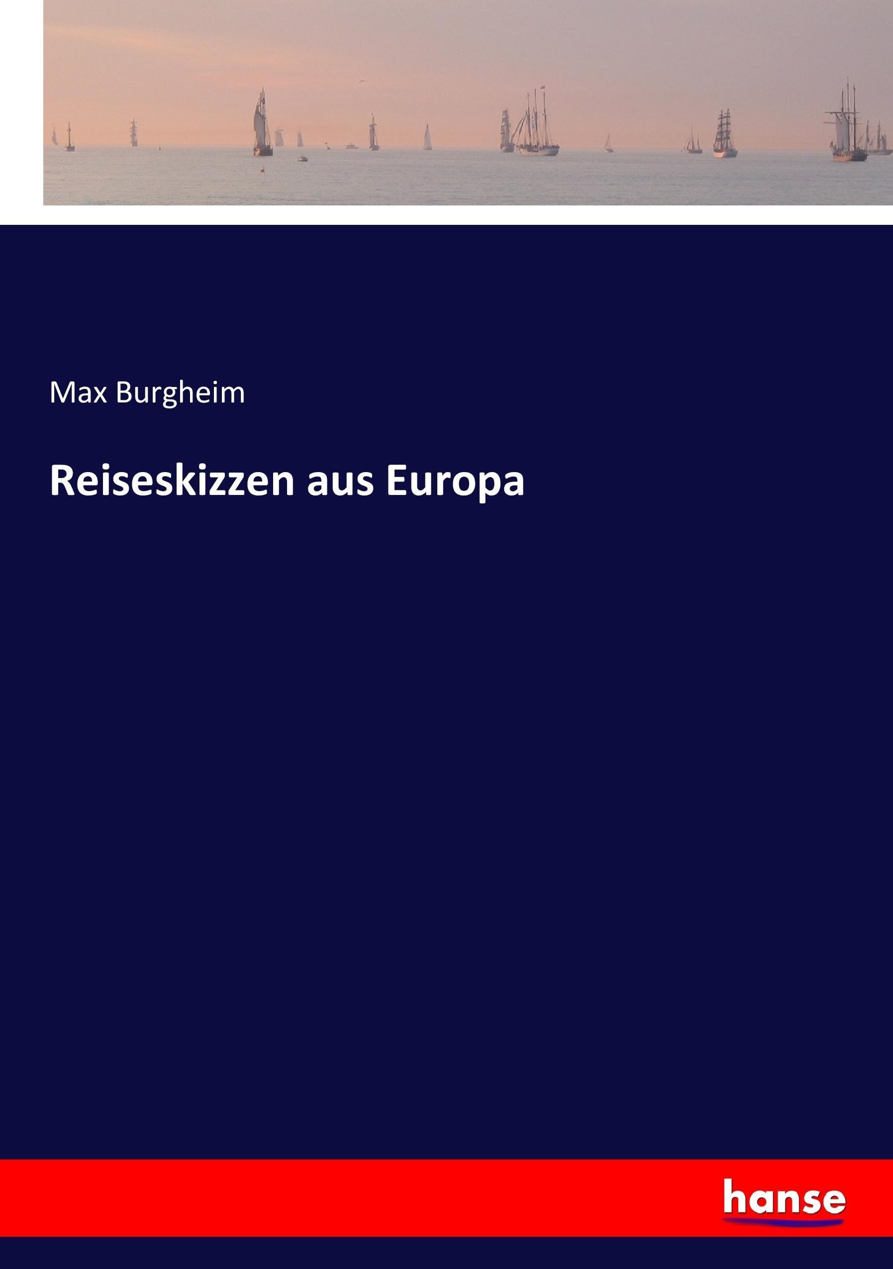 Vorderes Coverbild Reiseskizzen aus Europa