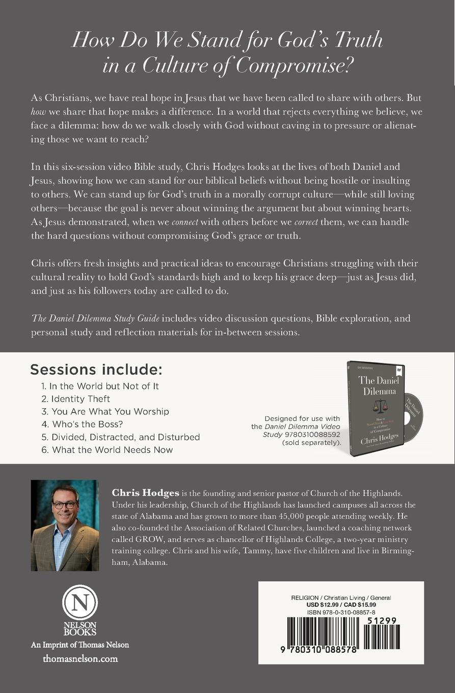 Rückseitencover The Daniel Dilemma Bible Study Guide