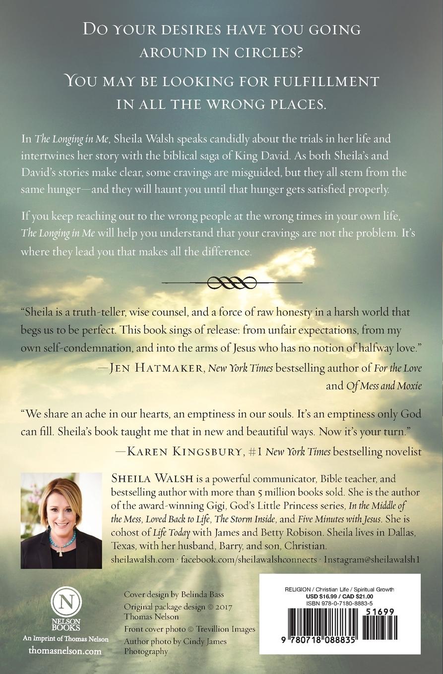 Rückseitencover The Longing in Me