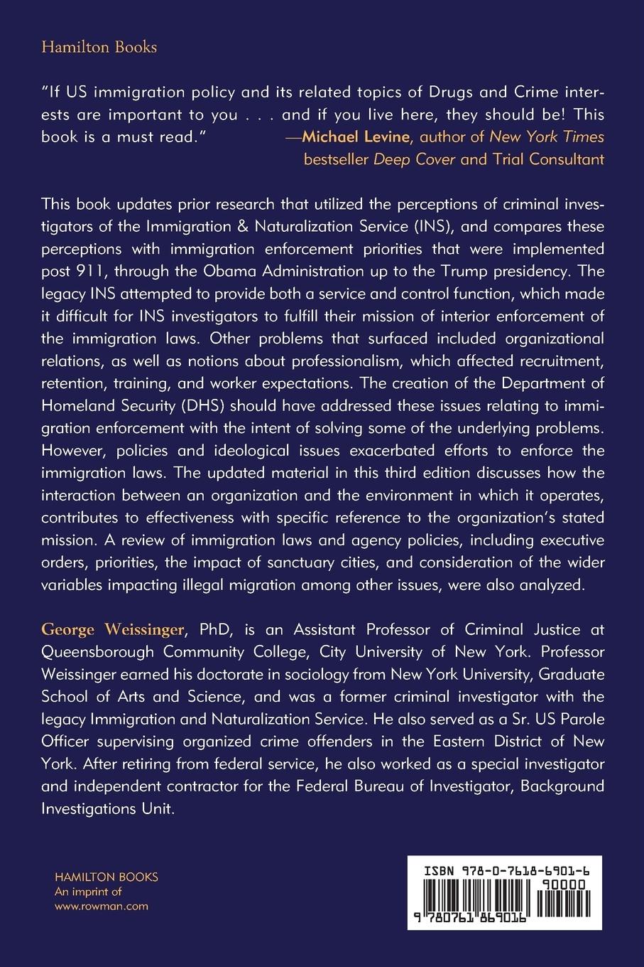 Rückseitencover Law Enforcement and the INS