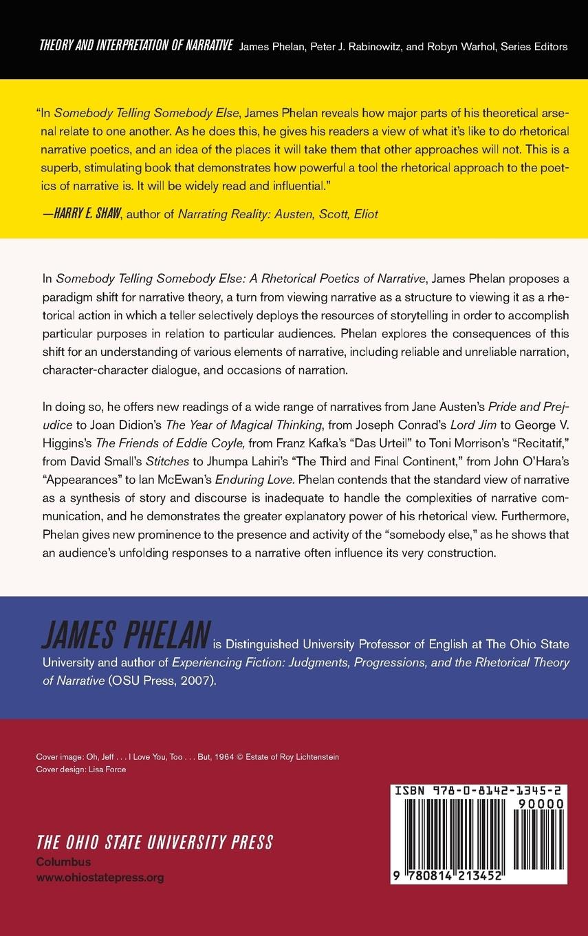 Rückseitencover Somebody Telling Somebody Else