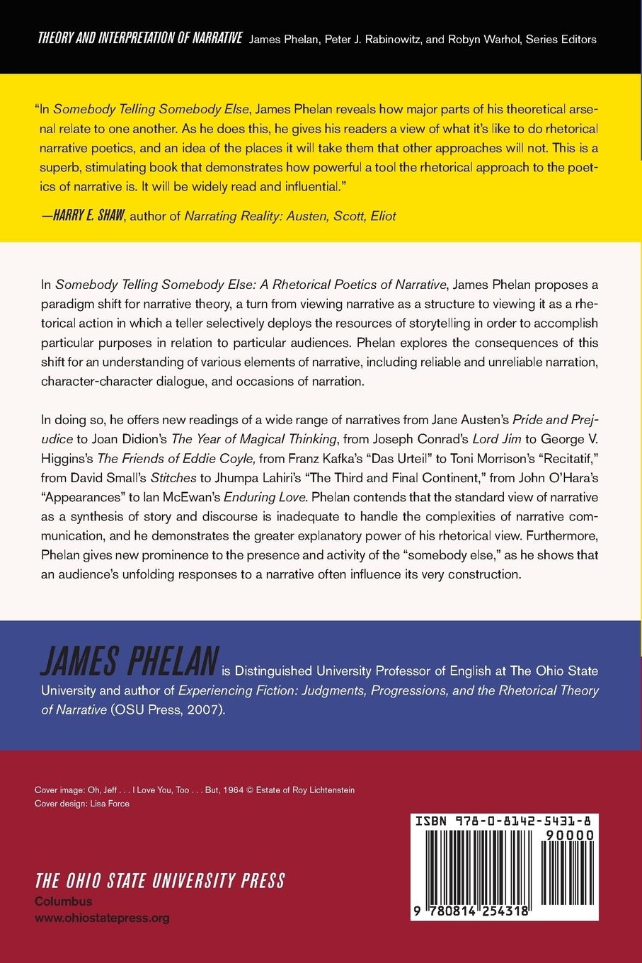 Rückseitencover Somebody Telling Somebody Else