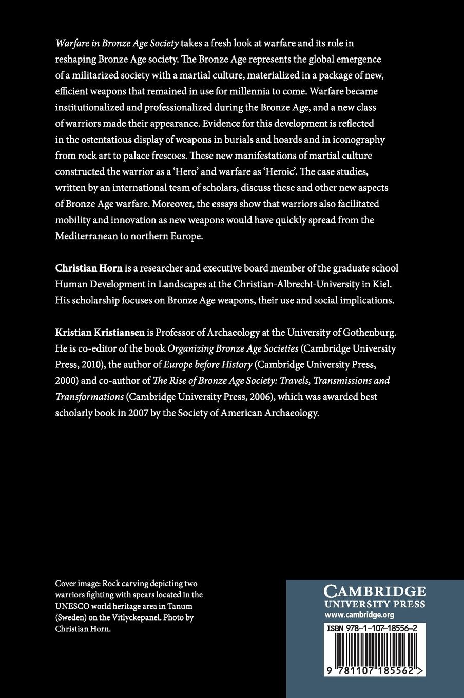 Rückseitencover Warfare in Bronze Age Society