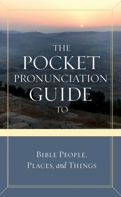 Vorderes Coverbild Pckt Pronunciation GT Bible Pe