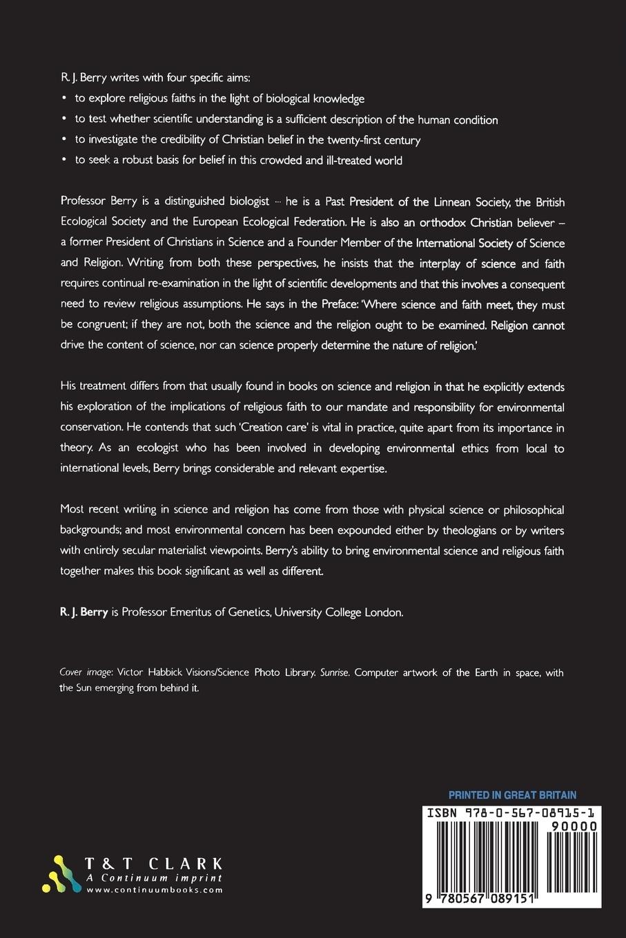 Rückseitencover God's Book of Works