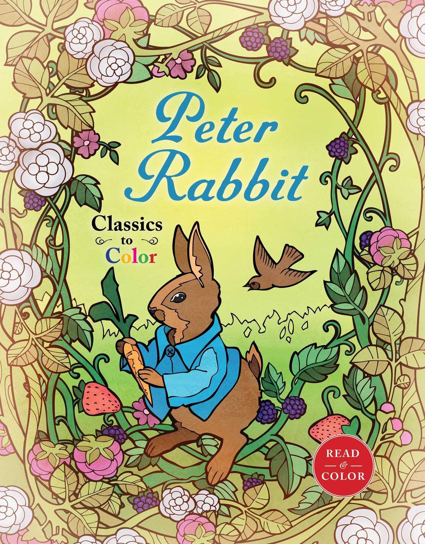 Vorderes Coverbild Classics to Color: The Tale of Peter Rabbit