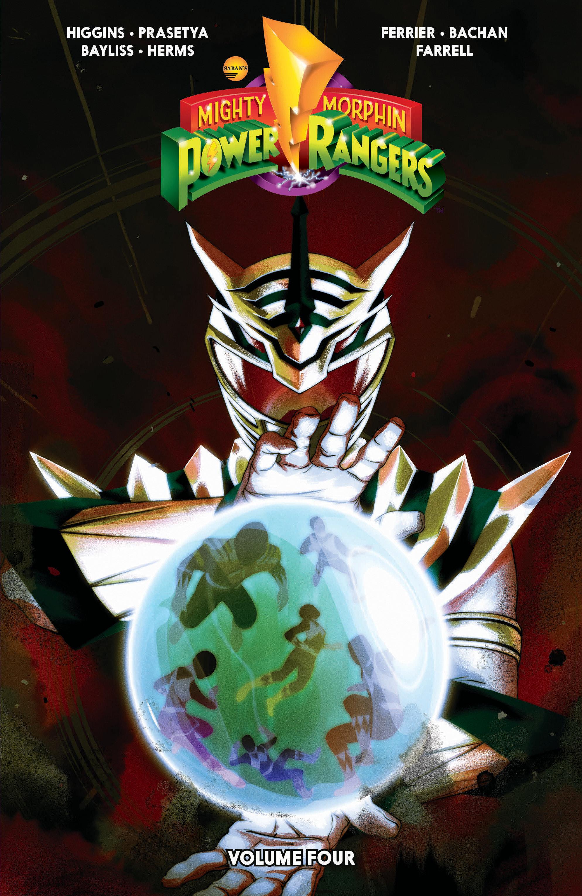 Vorderes Coverbild Mighty Morphin Power Rangers Vol. 4