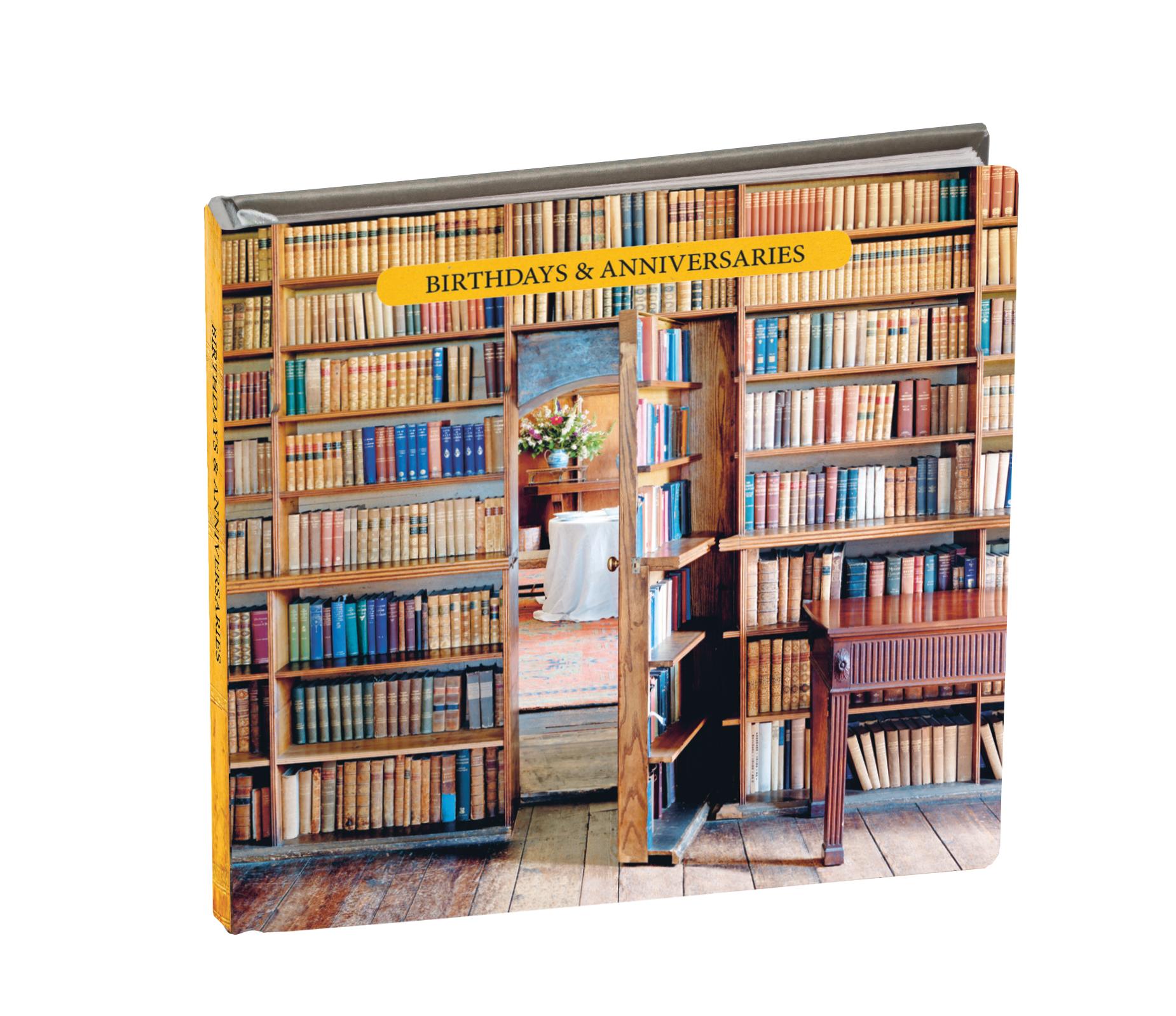 Vorderes Coverbild At Home with Books Birthday Book