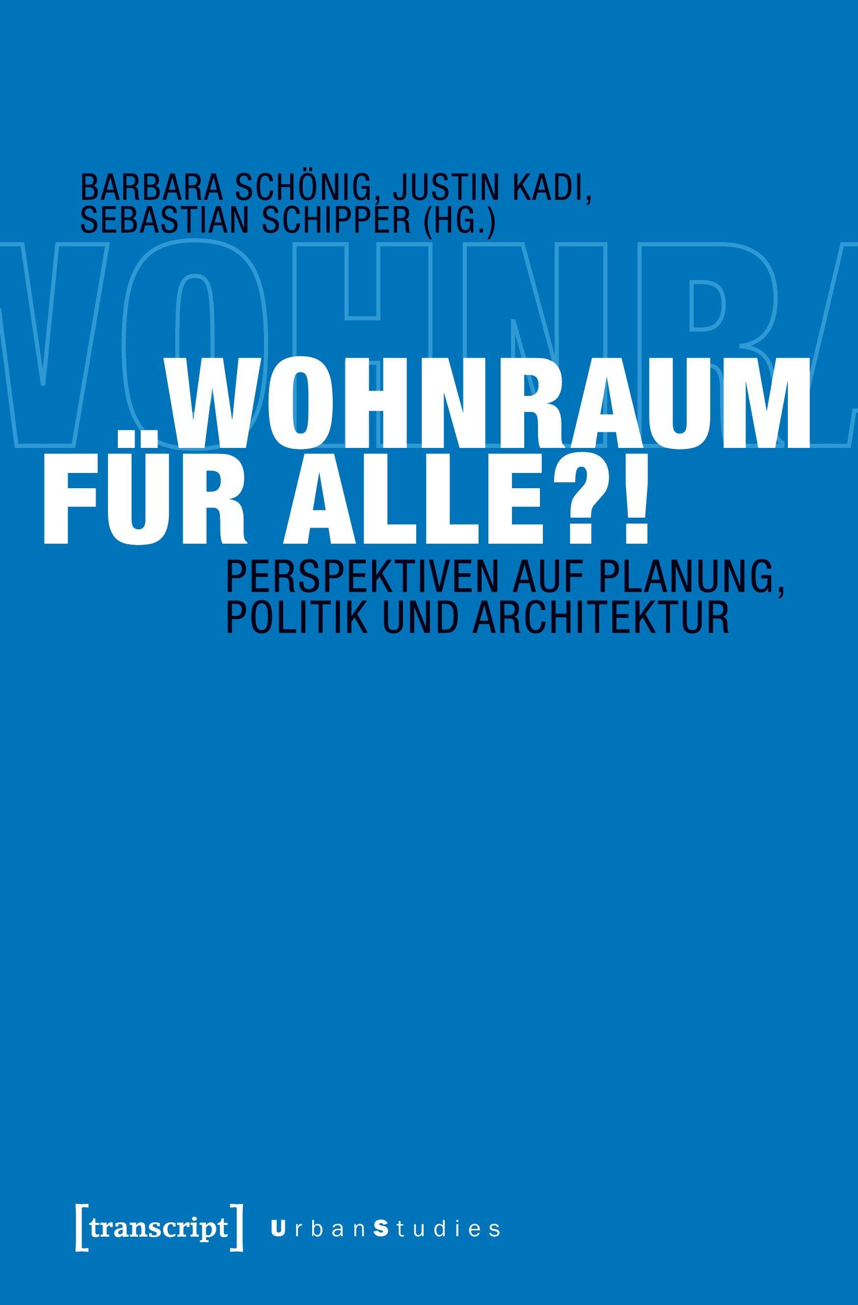 Vorderes Coverbild Wohnraum für alle?!
