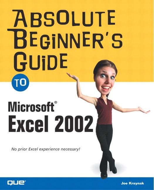Vorderes Coverbild Absolute Beginner's Guide to Microsoft Excel 2002