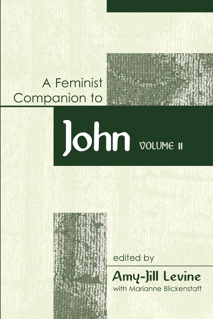 Vorderes Coverbild A Feminist Companion to John