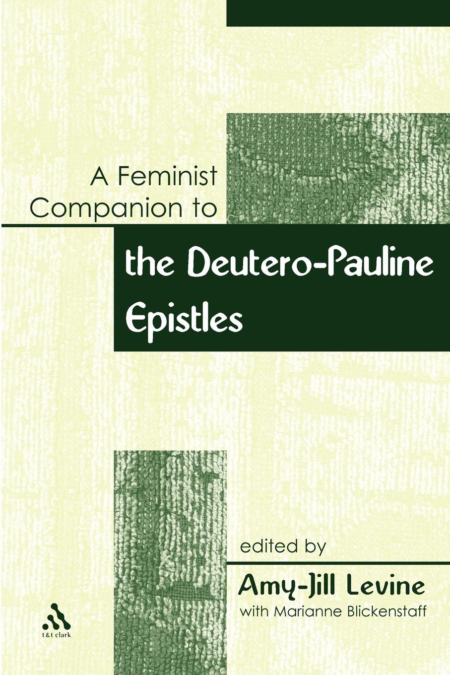 Vorderes Coverbild Feminist Companion to Paul
