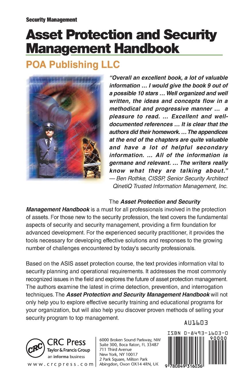 Rückseitencover Asset Protection and Security Management Handbook