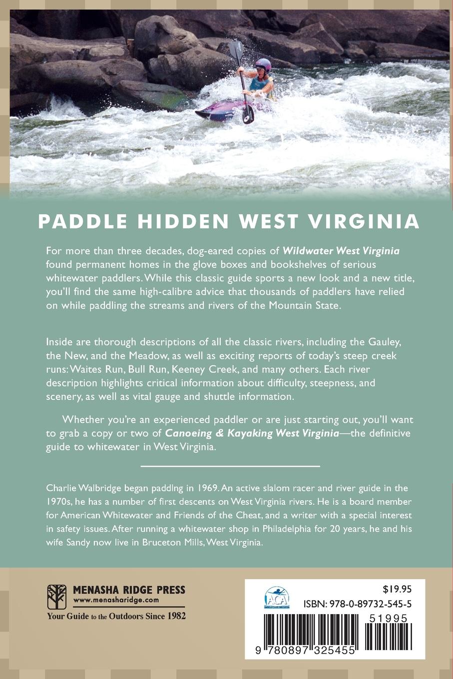 Rückseitencover A Canoeing and Kayaking Guide to West Virginia