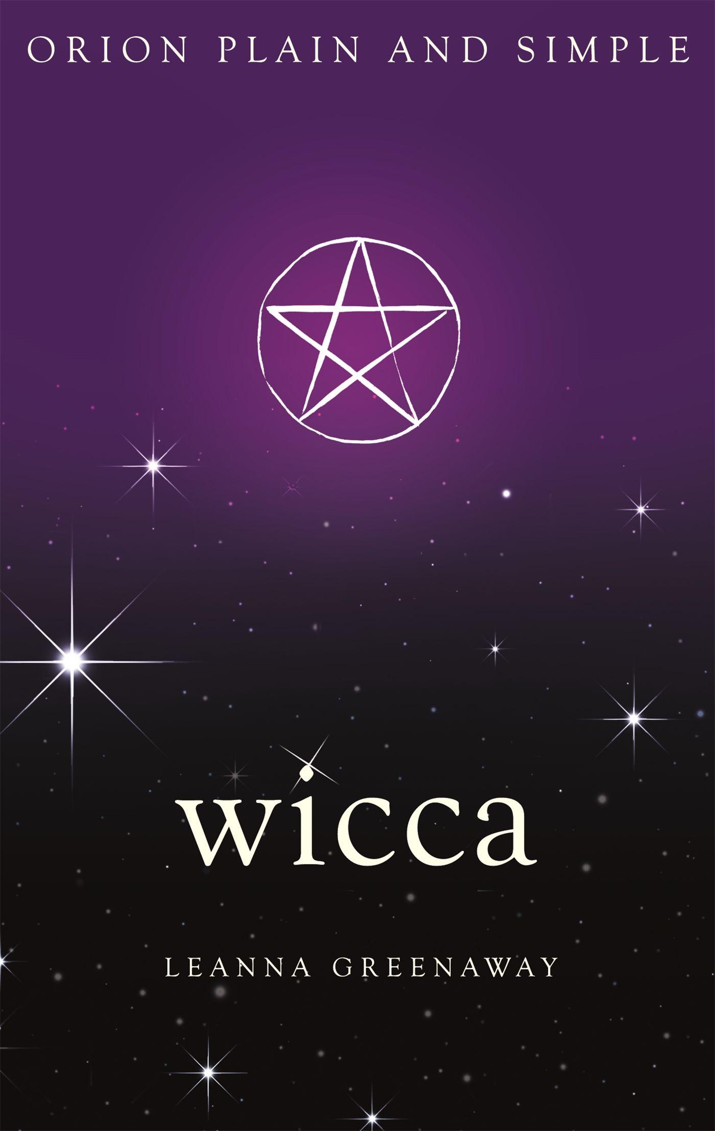 Vorderes Coverbild Wicca, Orion Plain and Simple