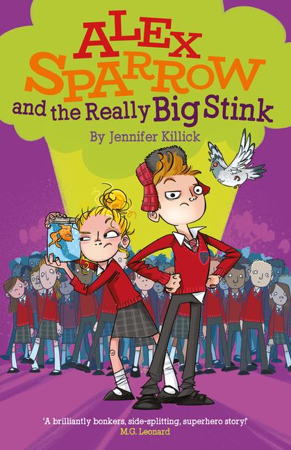 Vorderes Coverbild Alex Sparrow and the Really Big Stink