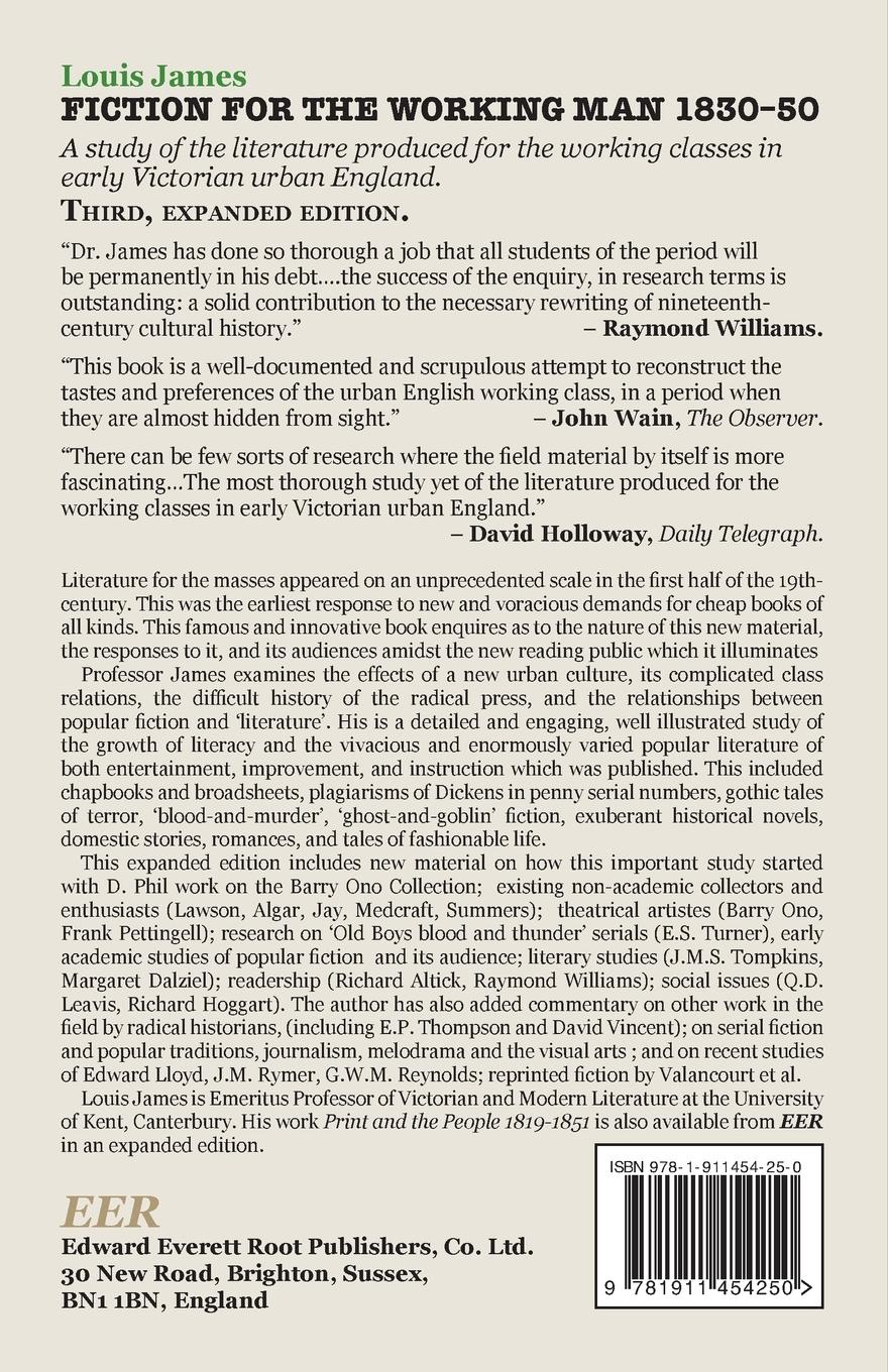 Rückseitencover Fiction for the Working Man 1830-50