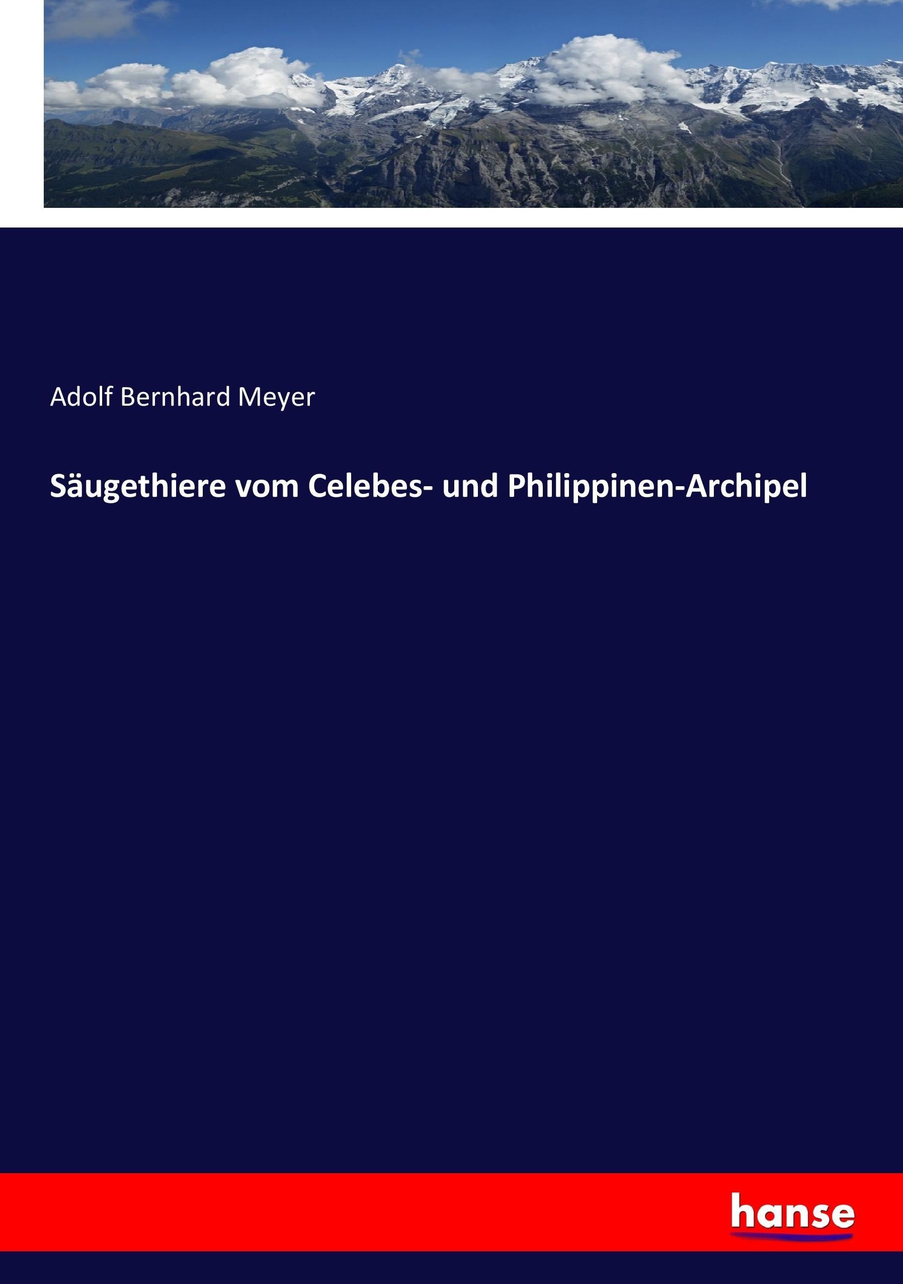 Vorderes Coverbild Säugethiere vom Celebes- und Philippinen-Archipel