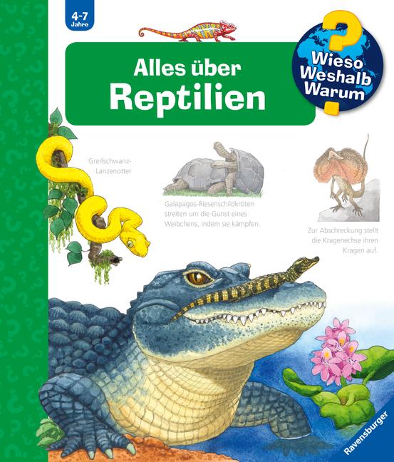 Vorderes Coverbild Wieso? Weshalb? Warum?, Band 64: Alles über Reptilien