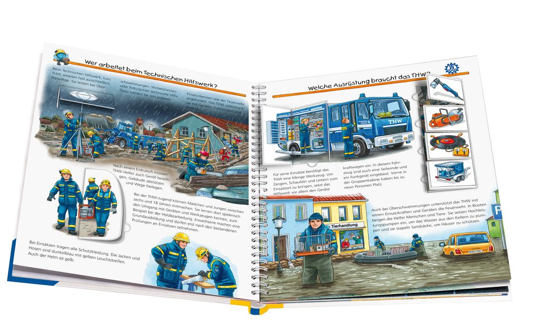 Beispielinhalt (Bild) Wieso? Weshalb? Warum?, Band 65: Alles über Einsatzkräfte