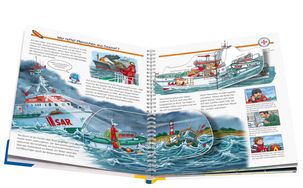Beispielinhalt (Bild) Wieso? Weshalb? Warum?, Band 65: Alles über Einsatzkräfte