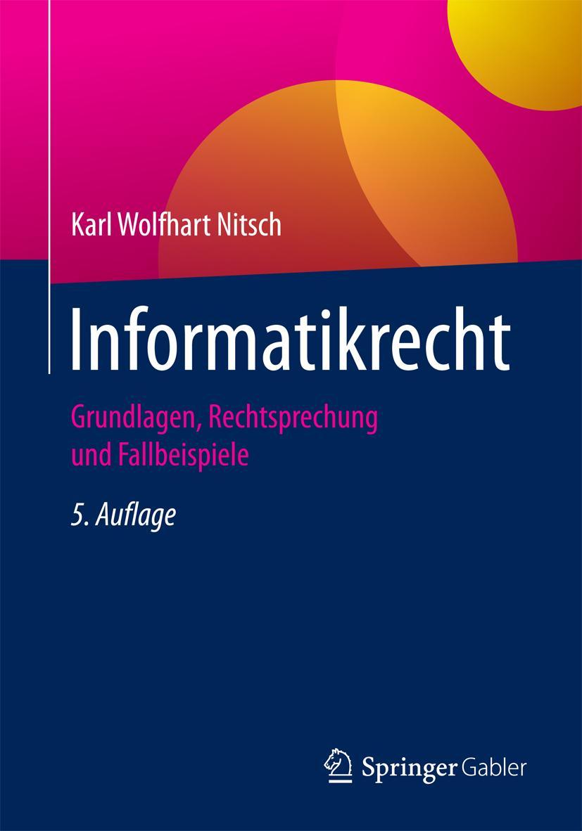 Vorderes Coverbild Informatikrecht