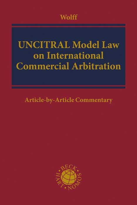 Vorderes Coverbild UNCITRAL Model Law